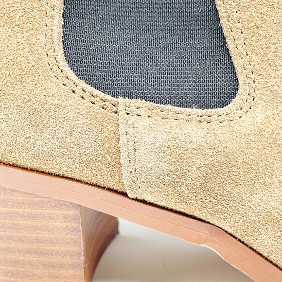 Steve Madden Women's Rhiannon Chelsea Boot Cognac Suede Size 7M - Picture 11 of 13